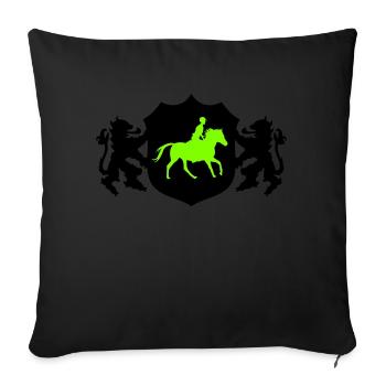 Ride - Sofa pillowcase 17,3'' x 17,3'' (45 x 45 cm) - black - Front