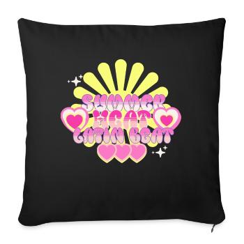 Mexican Spanish Latina Latino Summer Vacation - Sofa pillowcase 17,3'' x 17,3'' (45 x 45 cm) - black - Front