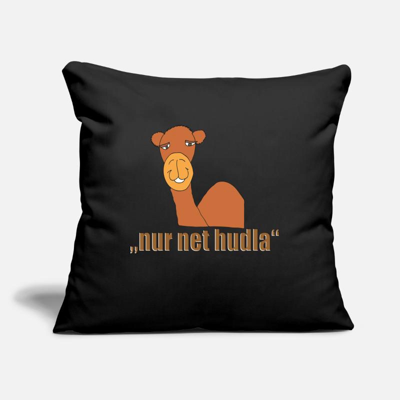 Souabe chameau Housse de coussin décorative 45 x 45 cm
