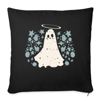 Holy Spirit - Sofa pillowcase 17,3'' x 17,3'' (45 x 45 cm) - black - Front