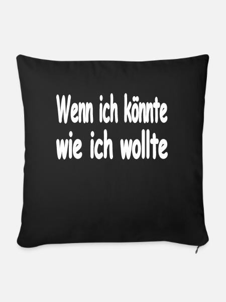 Party - Sofakissenbezug 45 x 45 cm - Schwarz