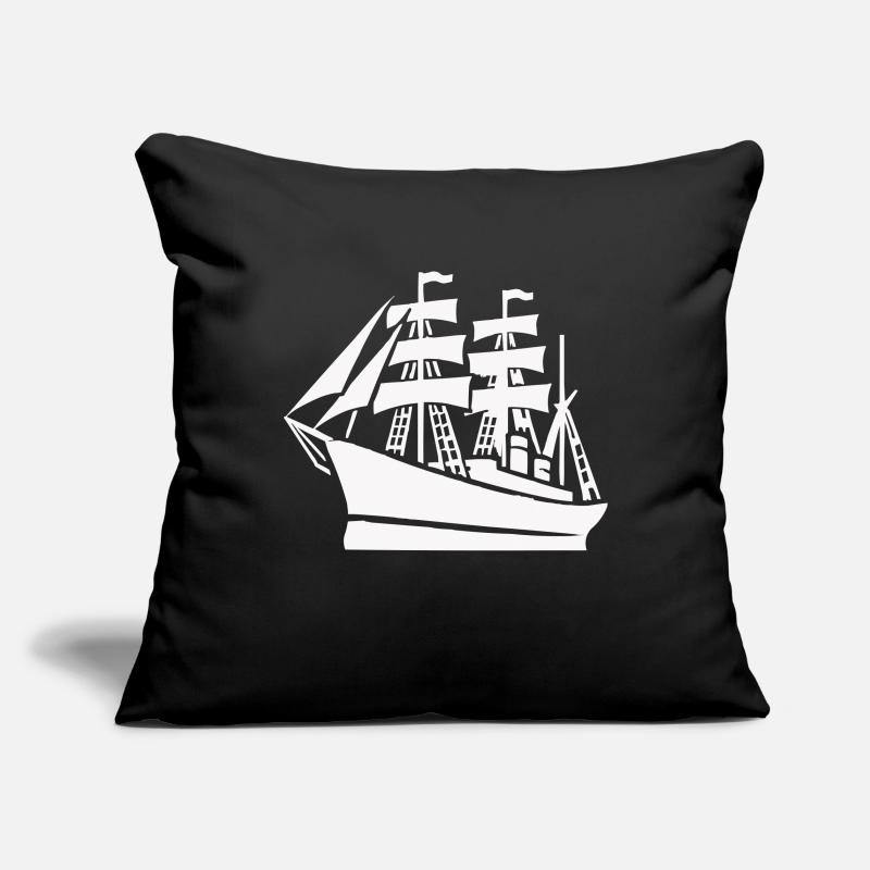 Expédition de bateaux Housse de coussin décorative 45 x 45 cm