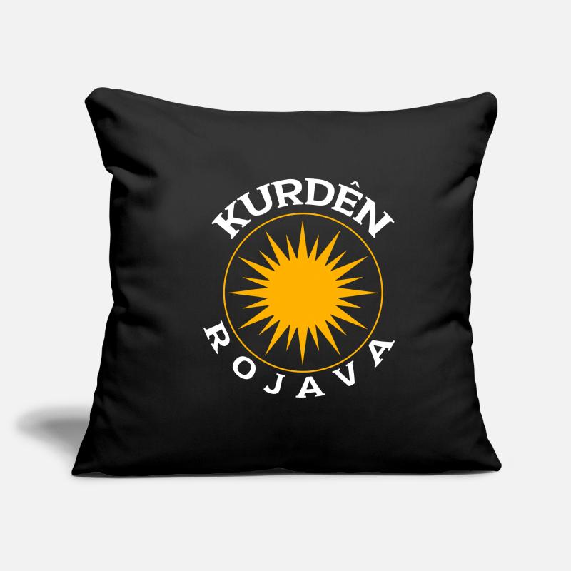 Kurds Rojava Sofa pillowcase 17,3'' x 17,3'' (45 x 45 cm)