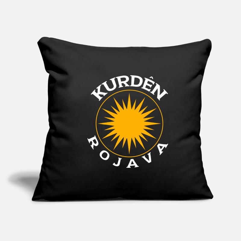 Kurds Rojava Sofa pillowcase 17,3'' x 17,3'' (45 x 45 cm)