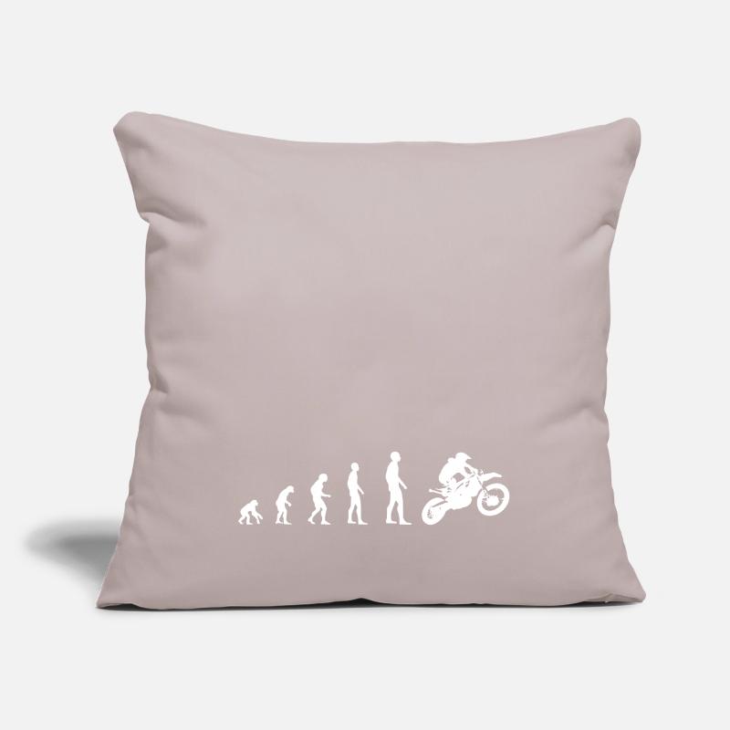Cross Motorcycle Jump – Evolution Sofa pillowcase 17,3'' x 17,3'' (45 x 45 cm)