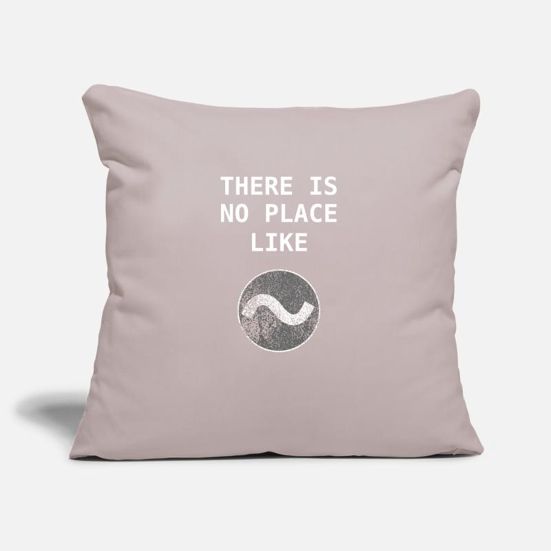 No Place like ~ Home Linux Bash Admin Geschenk Sofakissenbezug 45 x 45 cm