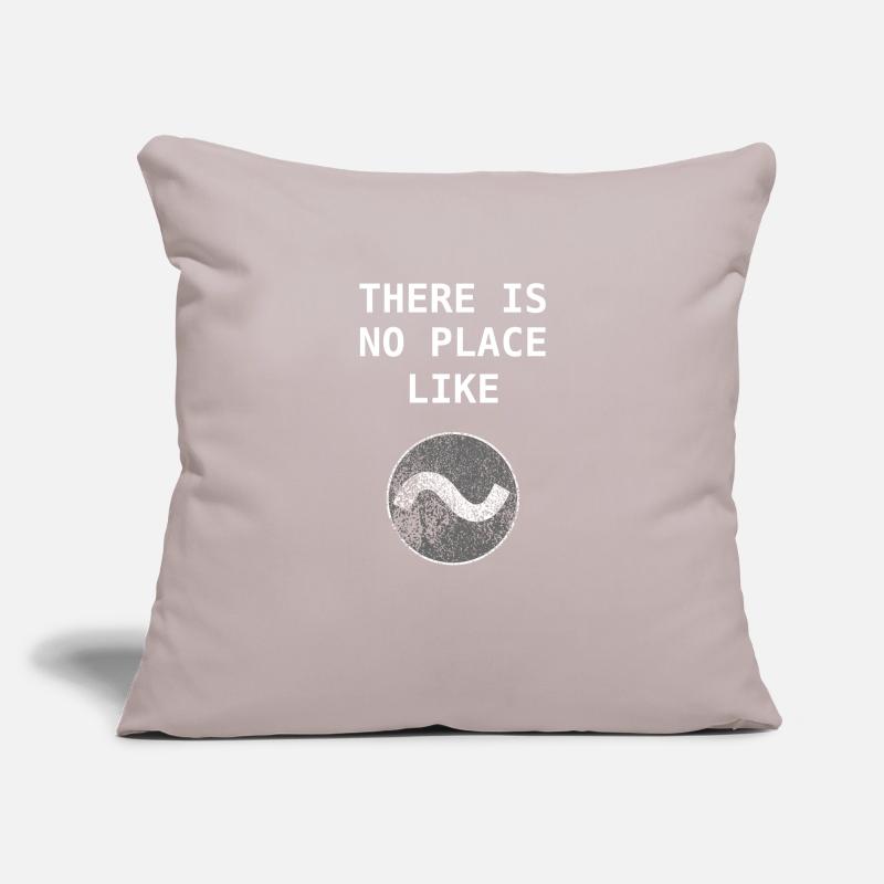 No Place like ~ Home Linux Bash Admin Geschenk Sofakissenbezug 45 x 45 cm
