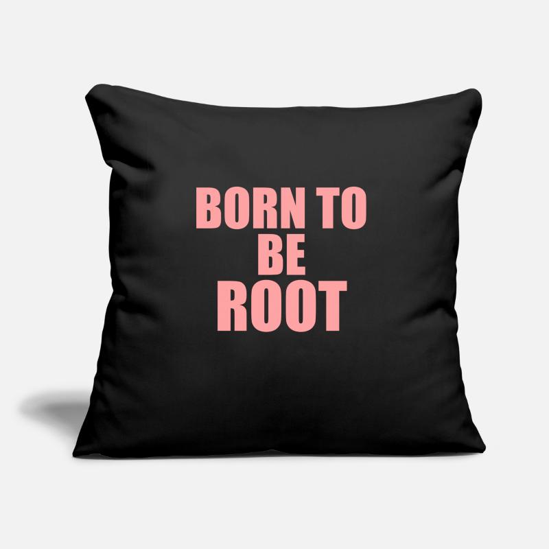 Funny root admin linux unix administrator Sofa pillowcase 17,3'' x 17,3'' (45 x 45 cm)