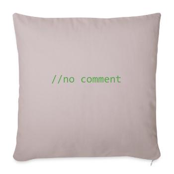 Code snippet c #: No comment - Sofa pillowcase 17,3'' x 17,3'' (45 x 45 cm) - light taupe - Front
