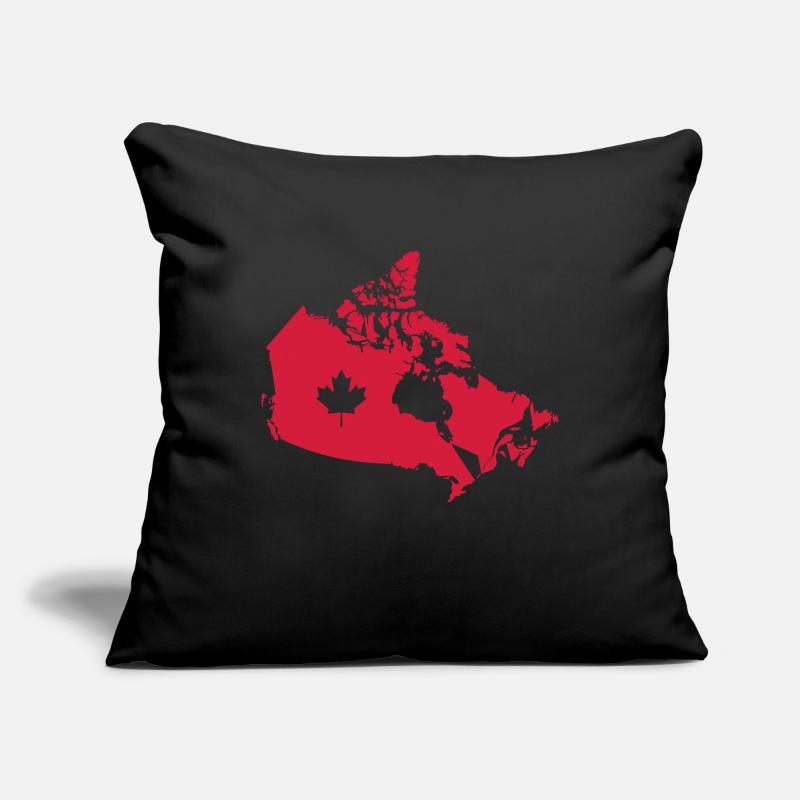 Kanada, Canada Map Sofakissenbezug 45 x 45 cm