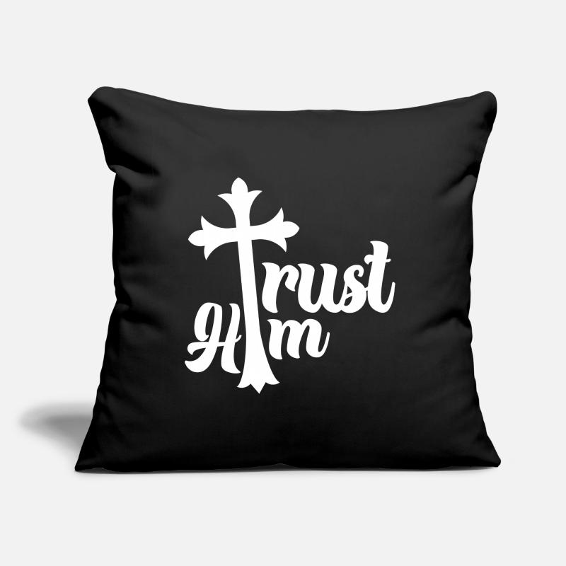 Christian Trust Him Sofakissenbezug 45 x 45 cm
