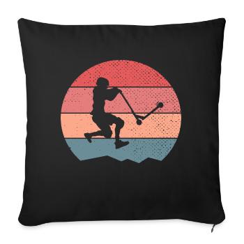 Scooter - Sofa pillowcase 17,3'' x 17,3'' (45 x 45 cm) - black - Front