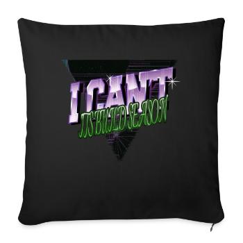 dictons drôles mécaniques robots de construction amusants garçons - Housse de coussin décorative 45 x 45 cm - noir - Devant
