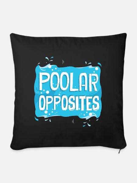 Pool Guy Cleaner Pool Service - Sofakissenbezug 45 x 45 cm - Schwarz