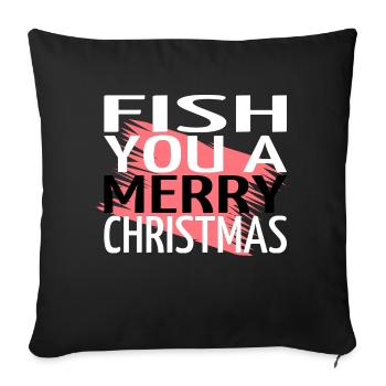 Gift Fishing Boat Beard Gang Bedroom Beards - Sofa pillowcase 17,3'' x 17,3'' (45 x 45 cm) - black - Front