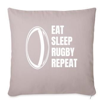 Rugby Player Rugby Coach Gift Rugby Team - Sofa pillowcase 17,3'' x 17,3'' (45 x 45 cm) - light taupe - Front