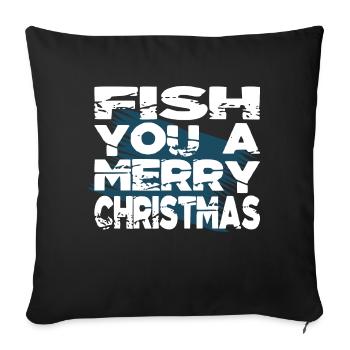 under the tree rod geek love cute quote animals - Sofakissenbezug 45 x 45 cm - Schwarz - Vorne