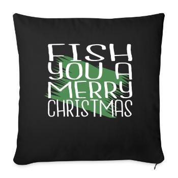Axie Beard Adventure Buy Fishing Boat Boat - Sofa pillowcase 17,3'' x 17,3'' (45 x 45 cm) - black - Front
