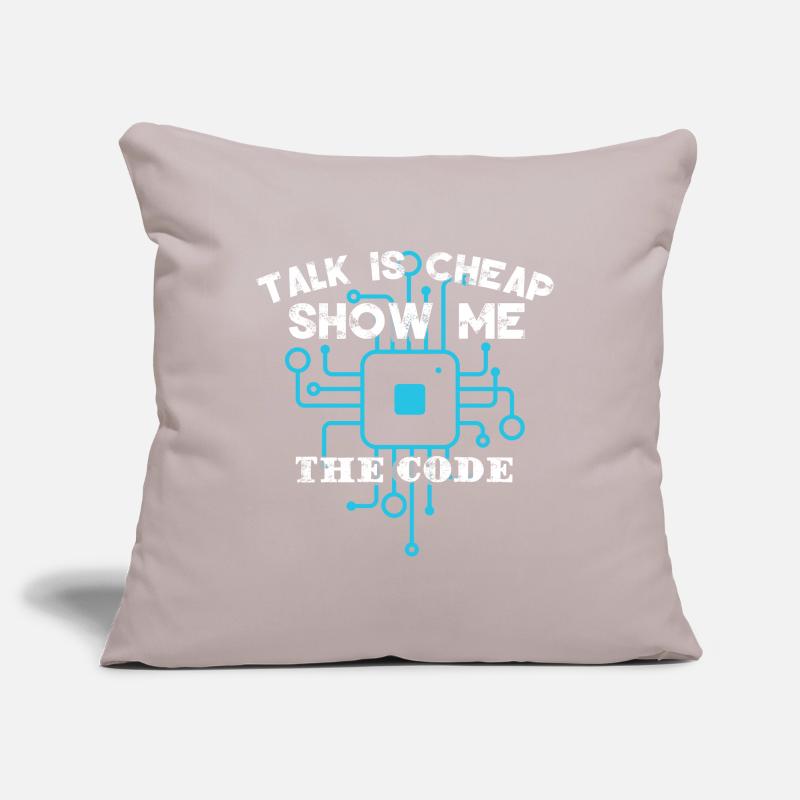 Funny Coder Coding Sofa pillowcase 17,3'' x 17,3'' (45 x 45 cm)