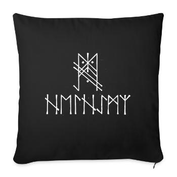 Helheimr - Sofa pillowcase 17,3'' x 17,3'' (45 x 45 cm) - black - Front