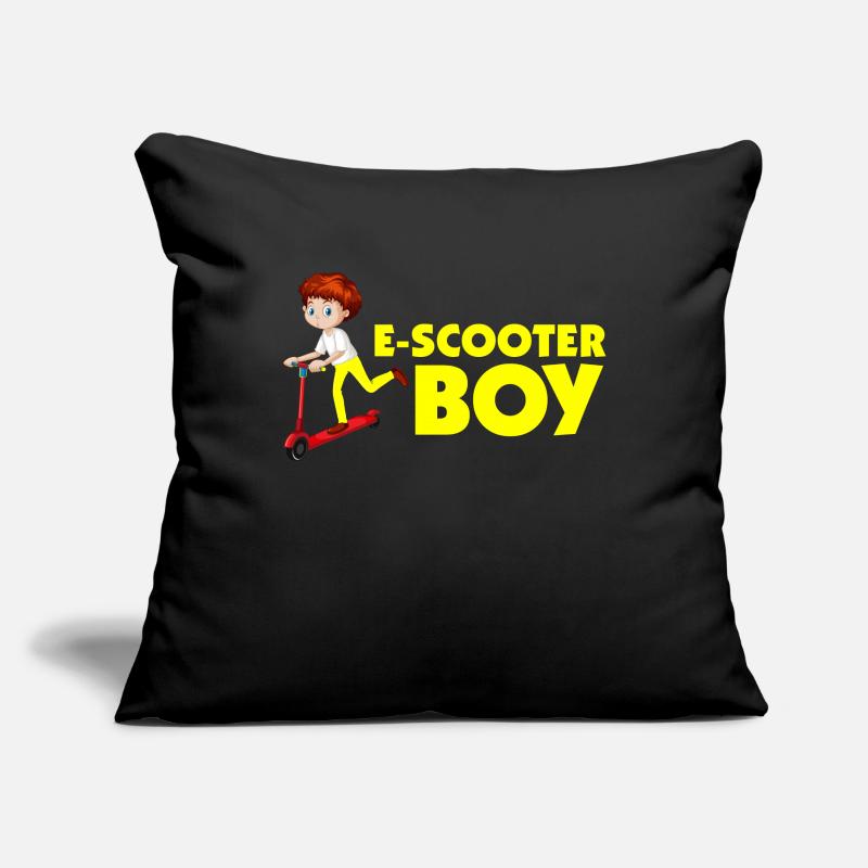 E-Scooter Roller Scooter Housse de coussin décorative 45 x 45 cm