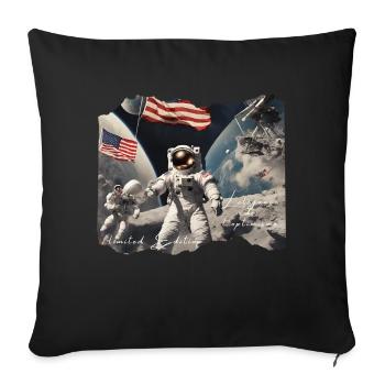 USA Limited Edition - Housse de coussin décorative 45 x 45 cm - noir - Devant
