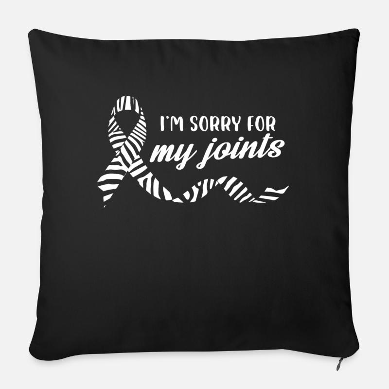 I'm Sorry For My Joints Ehlers Danlos Syndrome Eds - Sofa pillowcase 17,3'' x 17,3'' (45 x 45 cm) - black