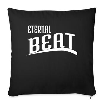 timeless design awesome birthday present joke - Sofa pillowcase 17,3'' x 17,3'' (45 x 45 cm) - black - Front