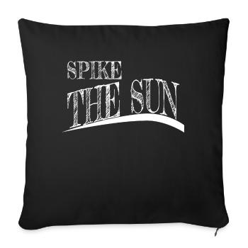fun statement funny sayings birthday present funny - Sofa pillowcase 17,3'' x 17,3'' (45 x 45 cm) - black - Front