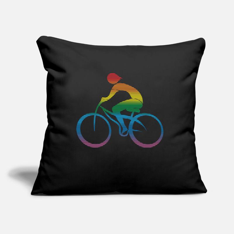 Cyclist Sofa pillowcase 17,3'' x 17,3'' (45 x 45 cm)