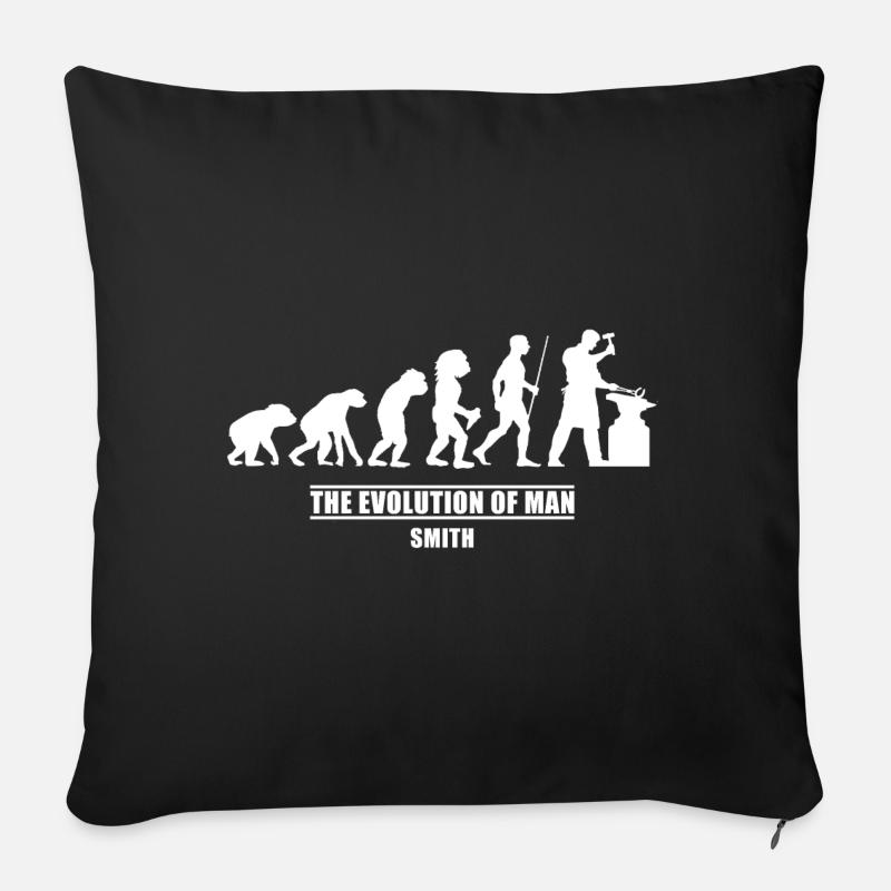 smed evolution - Pudebetræk 45 x 45 cm - sort