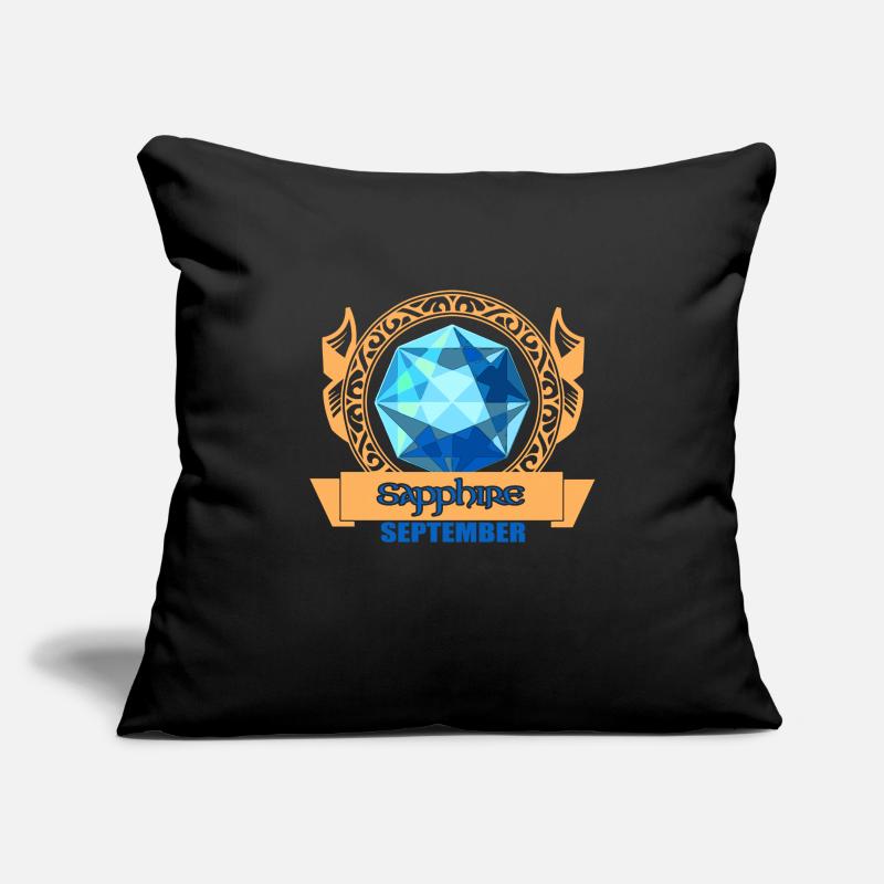 Sapphire stone Sofa pillowcase 17,3'' x 17,3'' (45 x 45 cm)