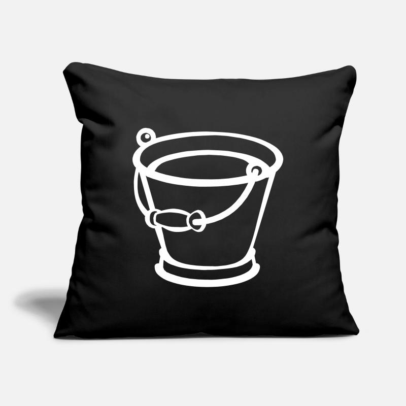 Filled bucket Sofa pillowcase 17,3'' x 17,3'' (45 x 45 cm)