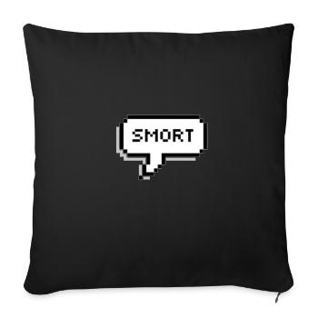 Smort / Brooklyn Nine-Nine - Sofa pillowcase 17,3'' x 17,3'' (45 x 45 cm) - black - Front