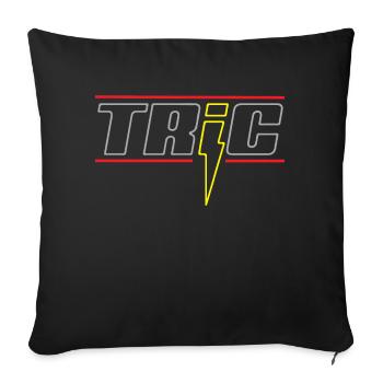 Tric - Club - One Tree Hill - OTH - Sofakissenbezug 45 x 45 cm - Schwarz - Vorne