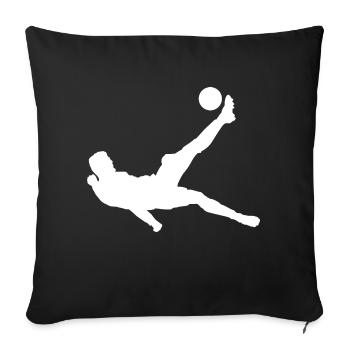 Bicyclette - Housse de coussin décorative 45 x 45 cm - noir - Devant
