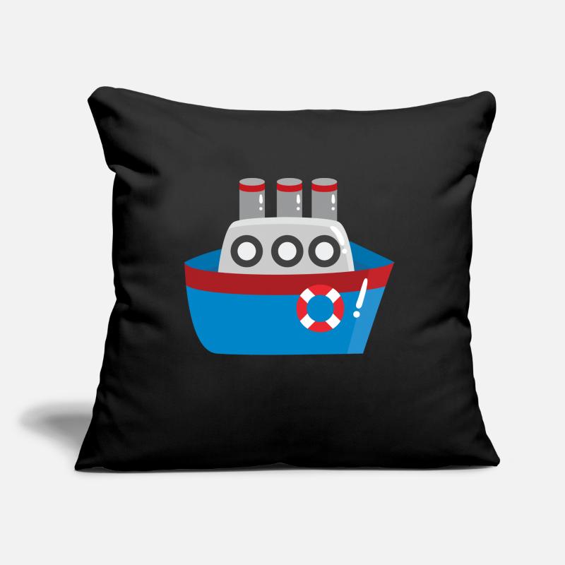 Ship Sofa pillowcase 17,3'' x 17,3'' (45 x 45 cm)