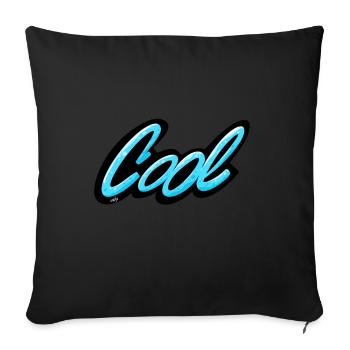 Cool - Graffiti - Housse de coussin décorative 45 x 45 cm - noir - Devant