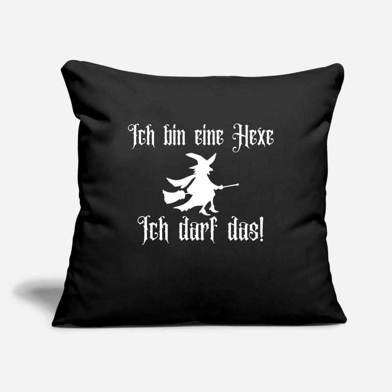 Coole Hexenspruch Klamotten Sofakissenbezug 45 x 45 cm