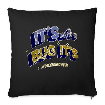 profession c plus plus computer funny quote bday - Sofakissenbezug 45 x 45 cm - Schwarz - Vorne
