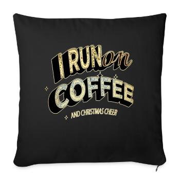Funny Sayings Dinosaur Tshirt Funny Gym - Sofa pillowcase 17,3'' x 17,3'' (45 x 45 cm) - black - Front