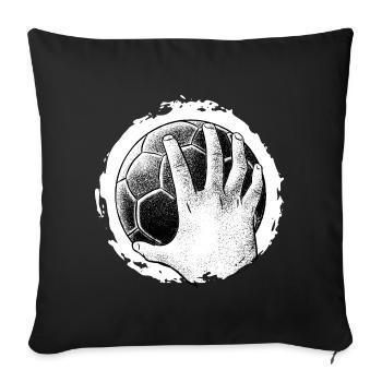 Handball Player Handball Ball Outfit Handball Player - Sofa pillowcase 17,3'' x 17,3'' (45 x 45 cm) - black - Front
