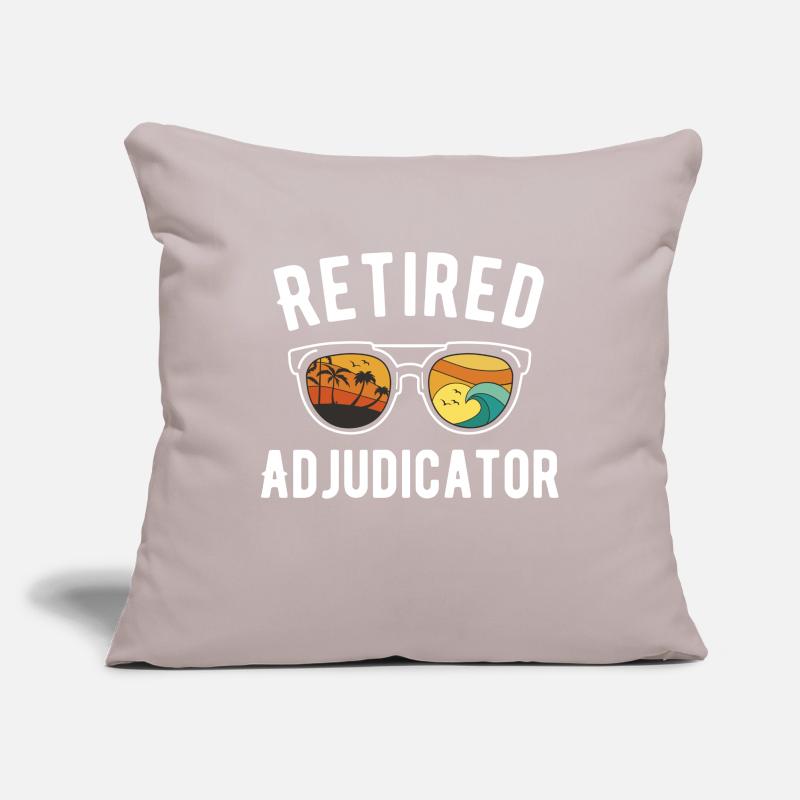Adjudicator Beach Day Retired Sunglasses Sofa pillowcase 17,3'' x 17,3'' (45 x 45 cm)