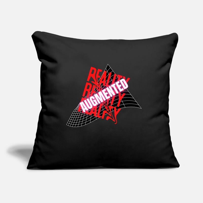 Reality Augmented Anamorphic Sofa pillowcase 17,3'' x 17,3'' (45 x 45 cm)