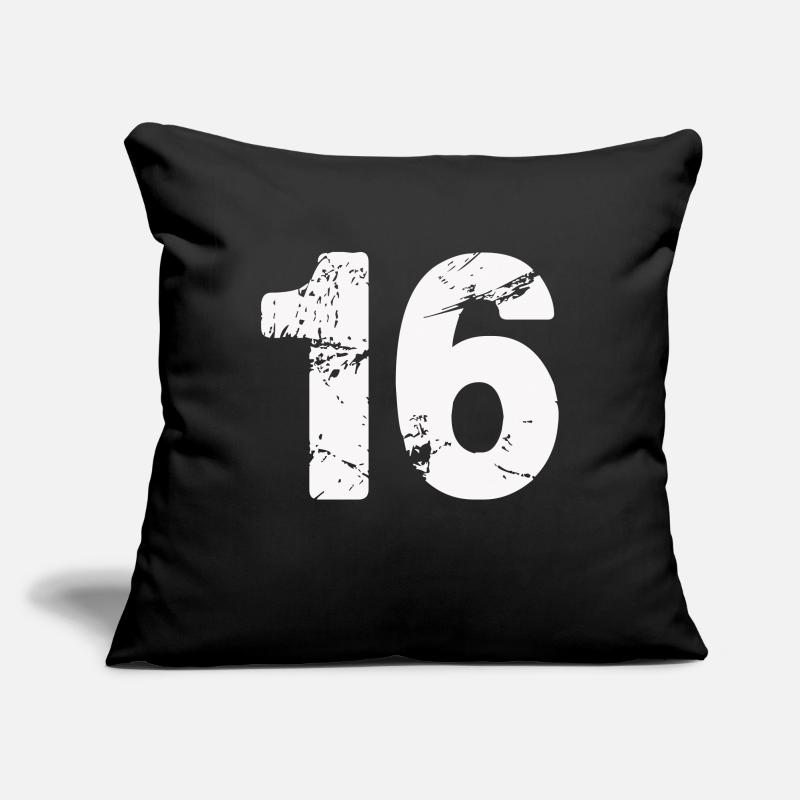 16 Housse de coussin décorative 45 x 45 cm