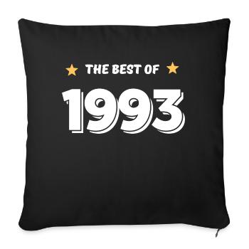 Best of 1993 - Housse de coussin décorative 45 x 45 cm - noir - Devant