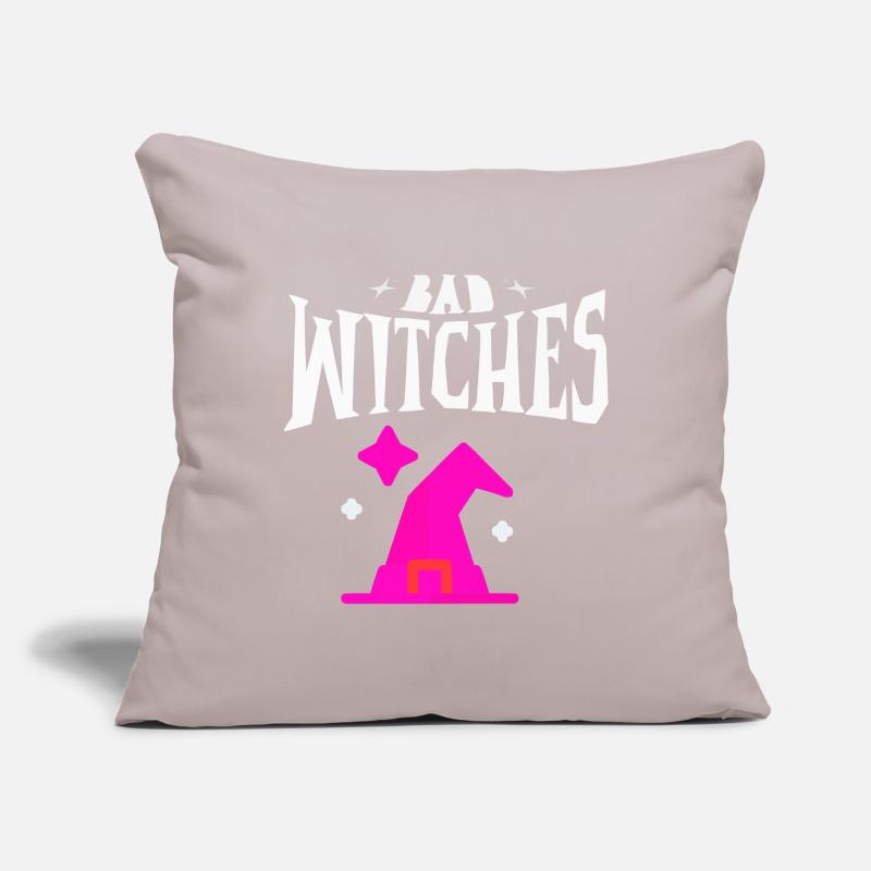Magic Witch Hat & Magic Hat Design Sofa pillowcase 17,3'' x 17,3'' (45 x 45 cm)