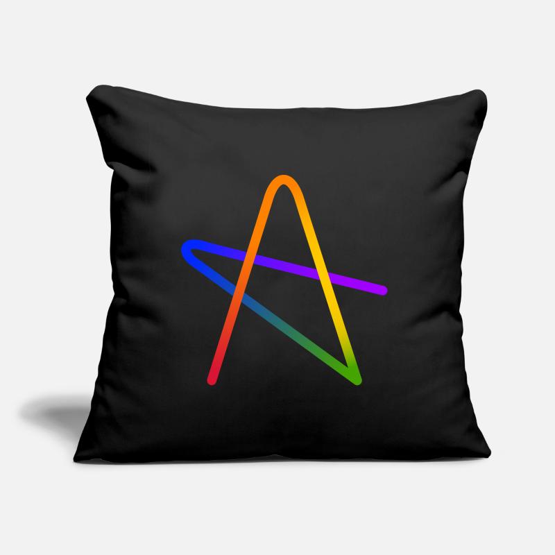 Rainbow A Star Gift Sofa pillowcase 17,3'' x 17,3'' (45 x 45 cm)