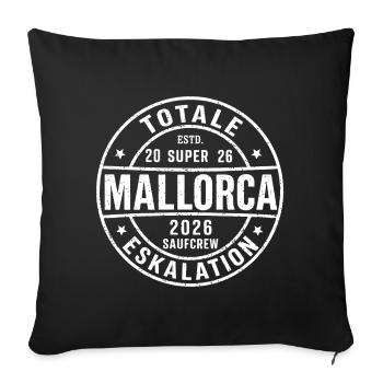 Équipe de consommation totale d’escalade 2026 Malle 2026 - Housse de coussin décorative 45 x 45 cm - noir - Devant