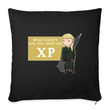 Roleplay XP - Sofa pillowcase 17,3'' x 17,3'' (45 x 45 cm) - black - Front